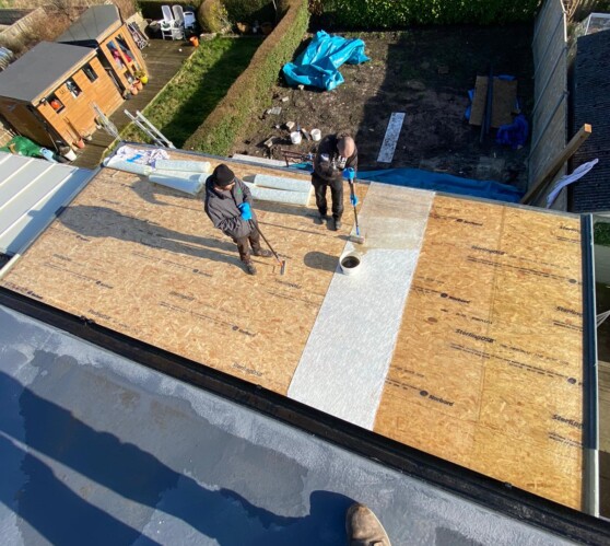 Flat roofing