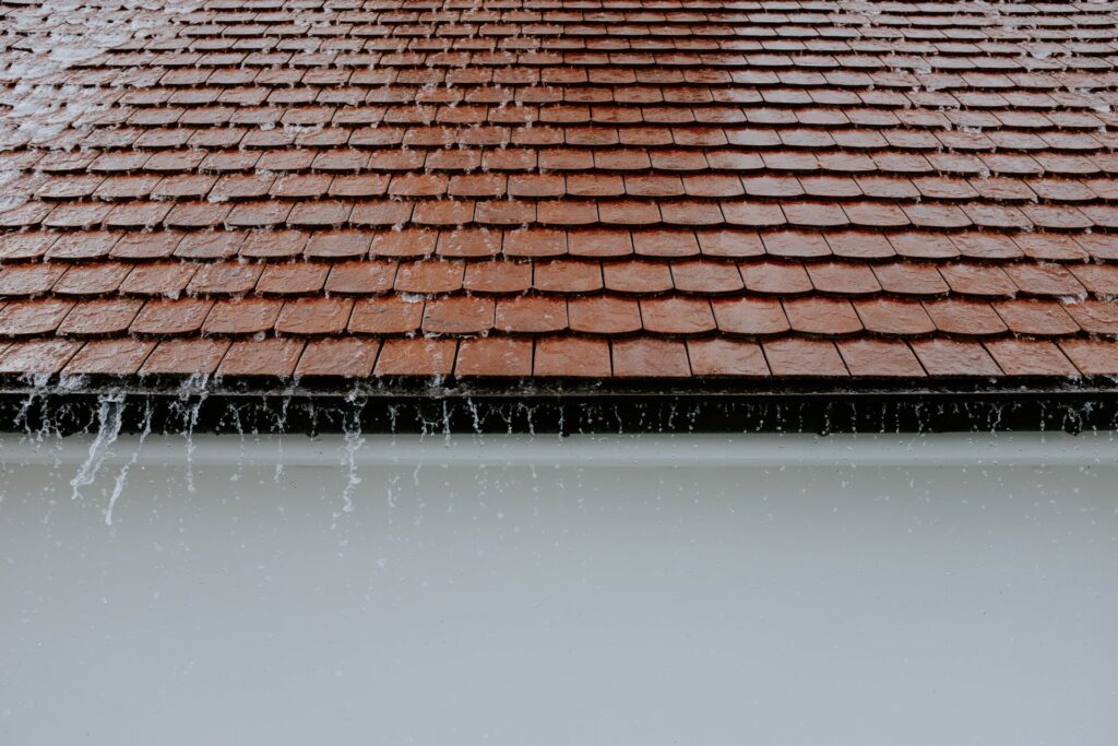 gutters overflowing