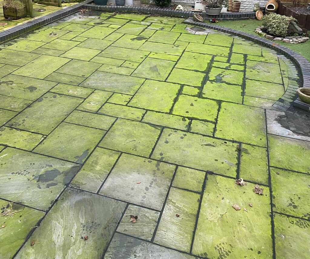 dirty patio